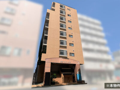横浜市鶴見駅前マンション東側